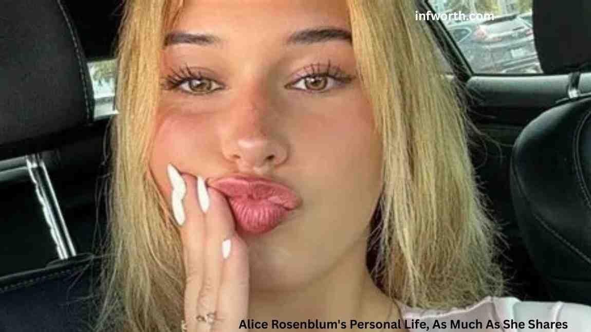 Alice Rosenblum taking a selfie inside a car, featured in the Alice Rosenblum Net Worth 2026 article.