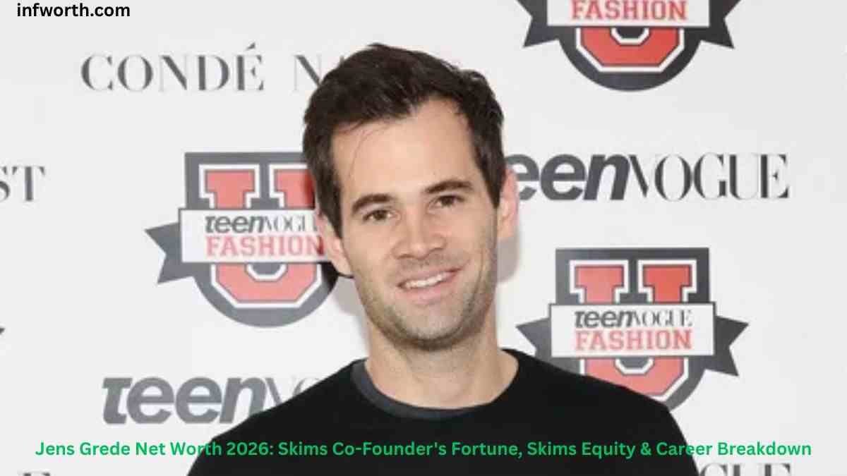 Jens Grede speaking at a fashion industry event – Jens Grede Net Worth 2026 and Skims co-founder