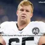 Jordan Devey Net Worth featured image showing former NFL offensive lineman and Super Bowl champion Jordan Devey during an NFL game.