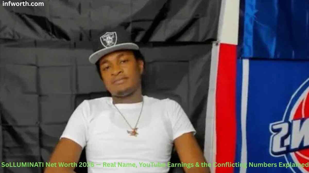 SoLLUMINATI Net Worth 2026 – SoLLUMINATI speaking during a YouTube video about his career and online success.