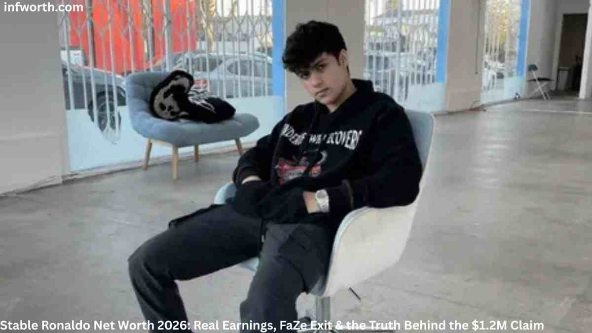 Stable Ronaldo sitting in a modern room during a photoshoot for Stable Ronaldo Net Worth 2026 article