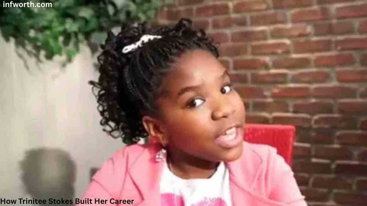 Young Trinitee Stokes during an interview discussing her career – Trinitee Stokes Net Worth