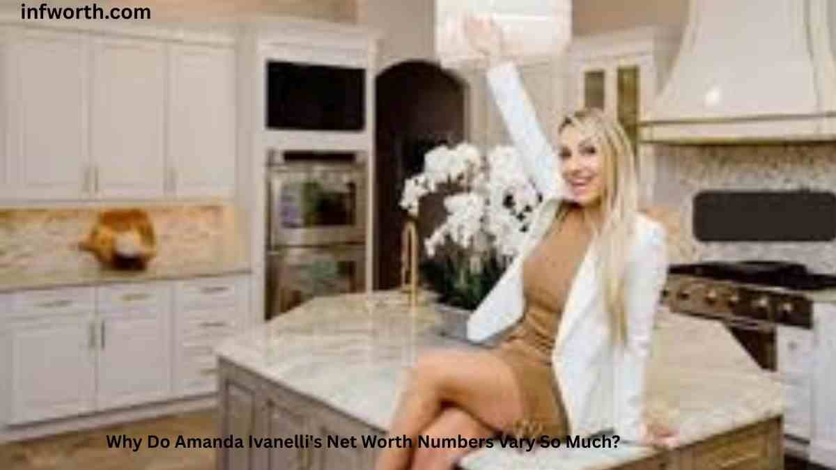 Amanda Ivanelli Net Worth 2026 in luxury kitchen
