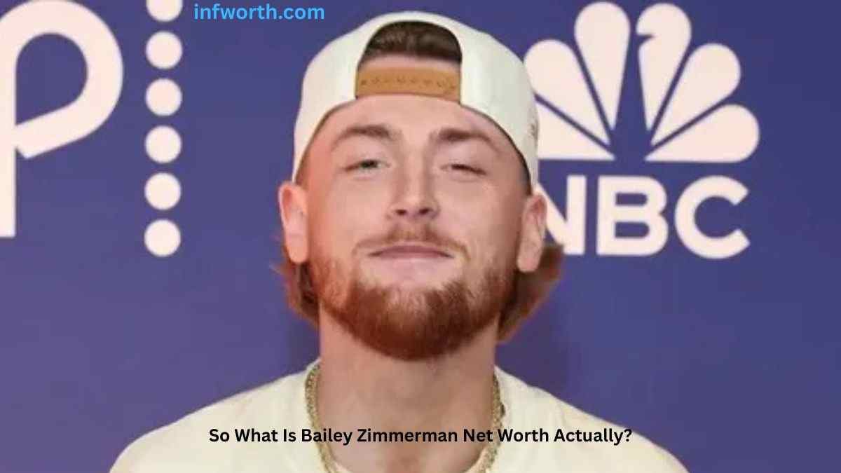 Bailey Zimmerman close-up at NBC event – Bailey Zimmerman Net Worth