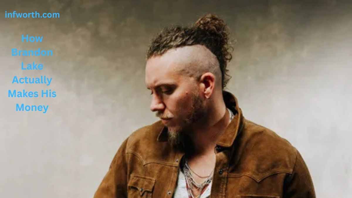 Brandon Lake explaining how he makes money from his music career