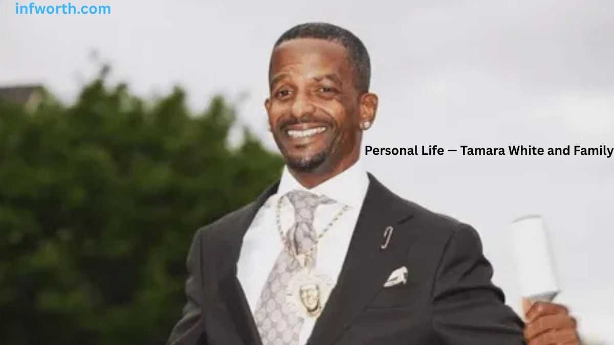 Charleston White net worth 2026 portrait in a black suit