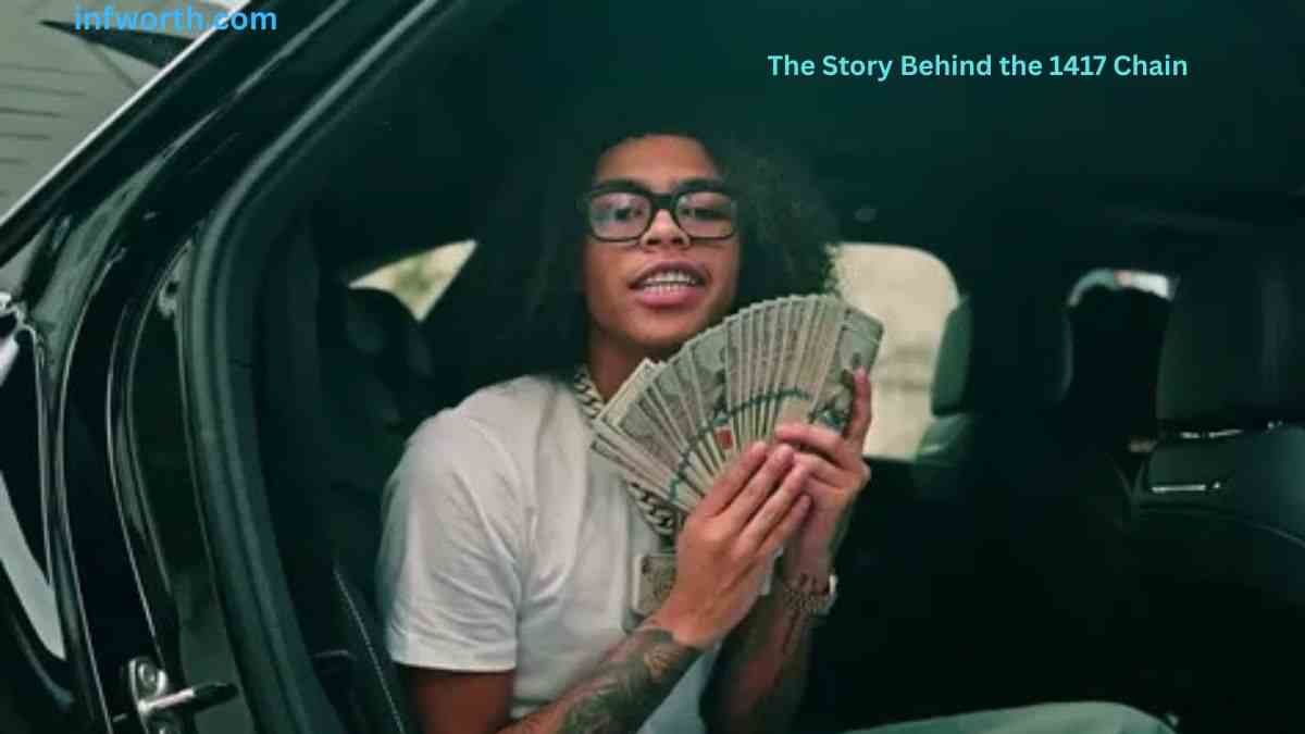DD Osama Net Worth 2026 showing the rapper holding cash inside a car