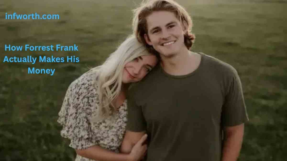 Forrest Frank Net Worth 2026, Forrest Frank with his wife