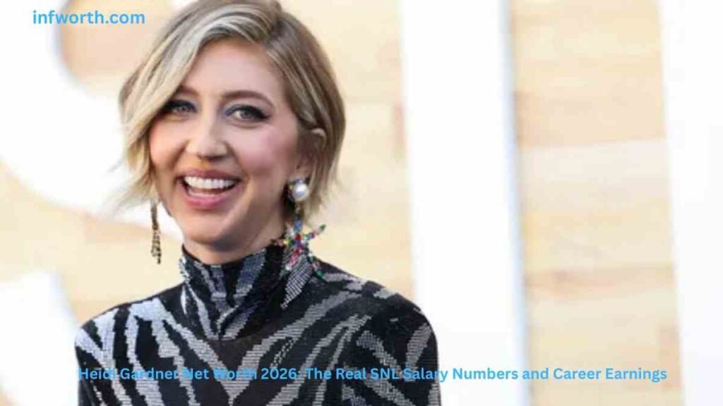 Heidi Gardner net worth 2026 and SNL career earnings