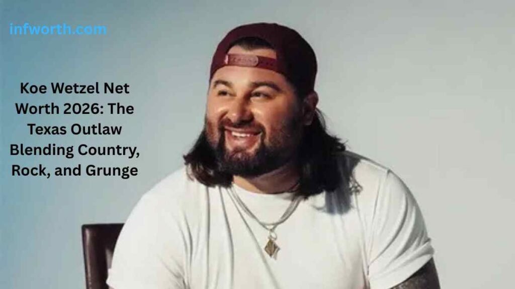 Koe Wetzel Net Worth 2026 The Texas Outlaw Blending Country Rock and Grunge