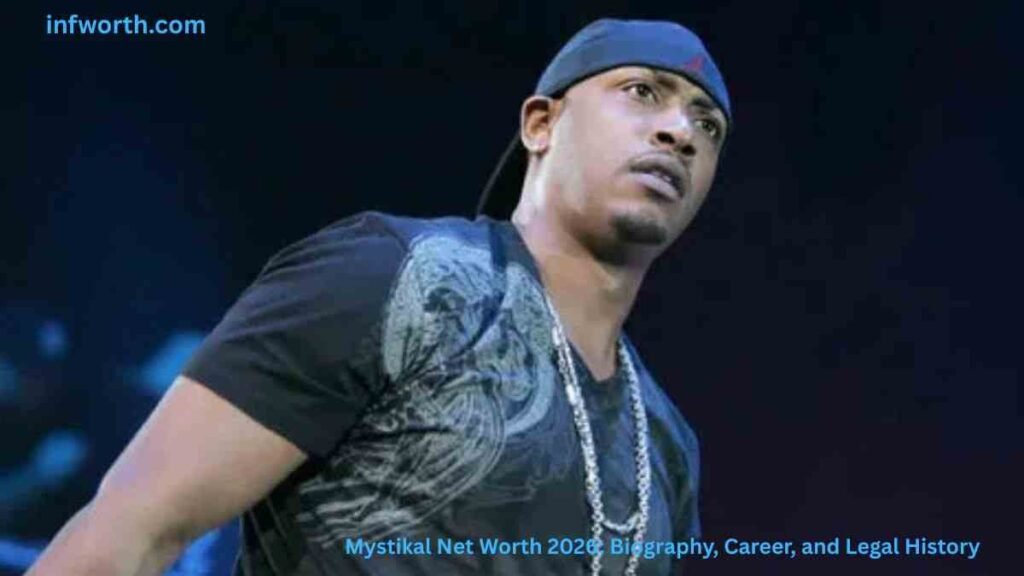 Mystikal performing on stage during a live concert, highlighting his career and Mystikal Net Worth