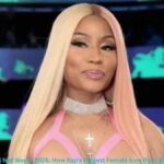 Nicki Minaj Net Worth 2026 showing the rapper during a public appearance with an estimated $150 million fortune.