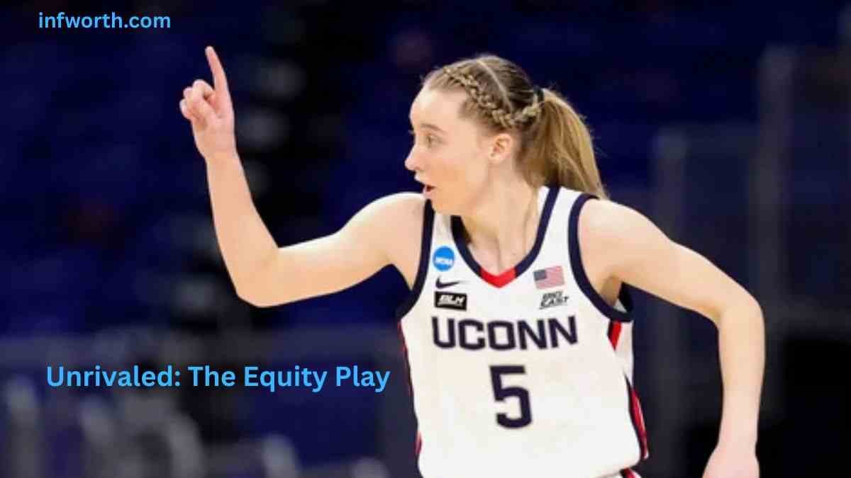 Paige Bueckers in a UConn basketball jersey during a game