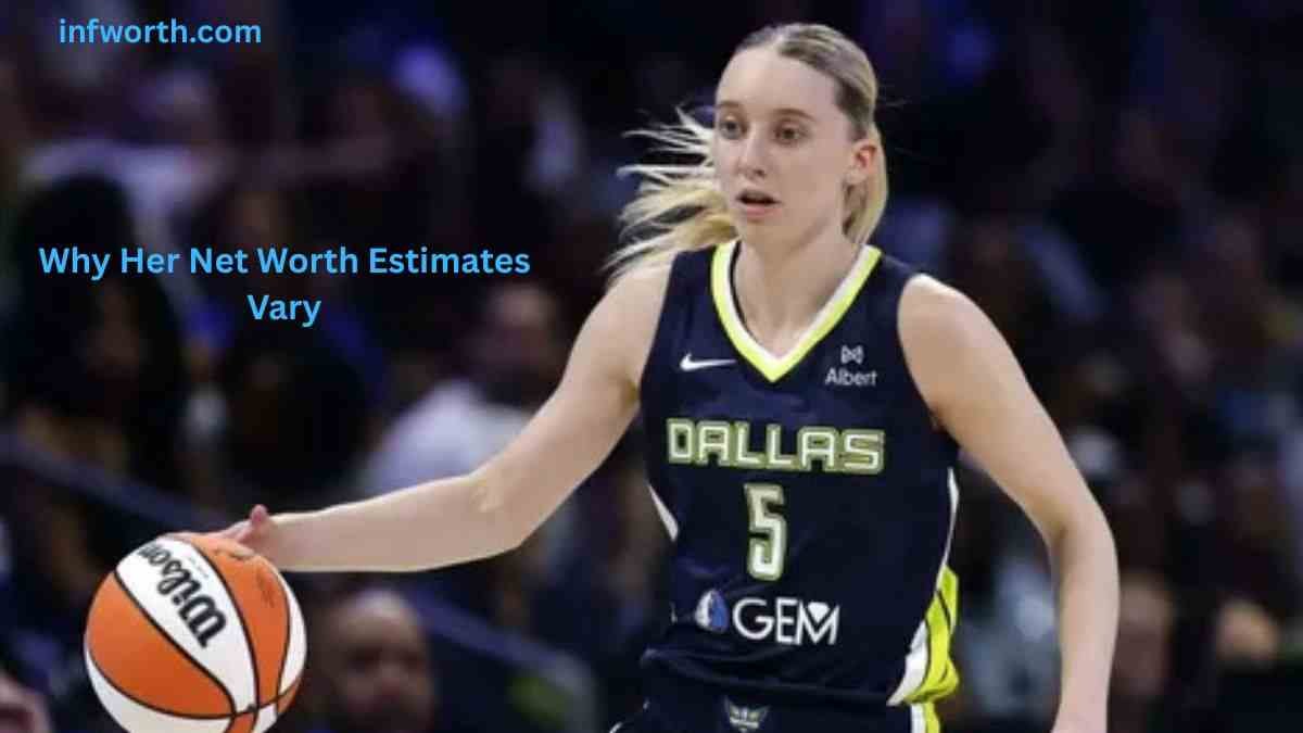 Paige Bueckers dribbling the basketball in a Dallas jersey during a WNBA game