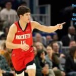 Reed Sheppard playing for the Houston Rockets during an NBA game, highlighting Reed Sheppard Net Worth 2026