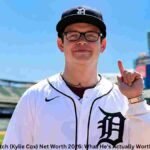 Sketch (Kylie Cox) in Detroit Tigers jersey at baseball stadium