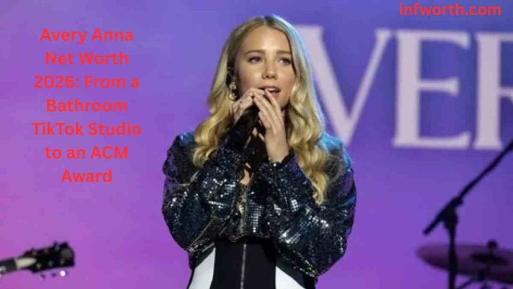 Avery Anna Net Worth 2026 singer performing on stage at an ACM event