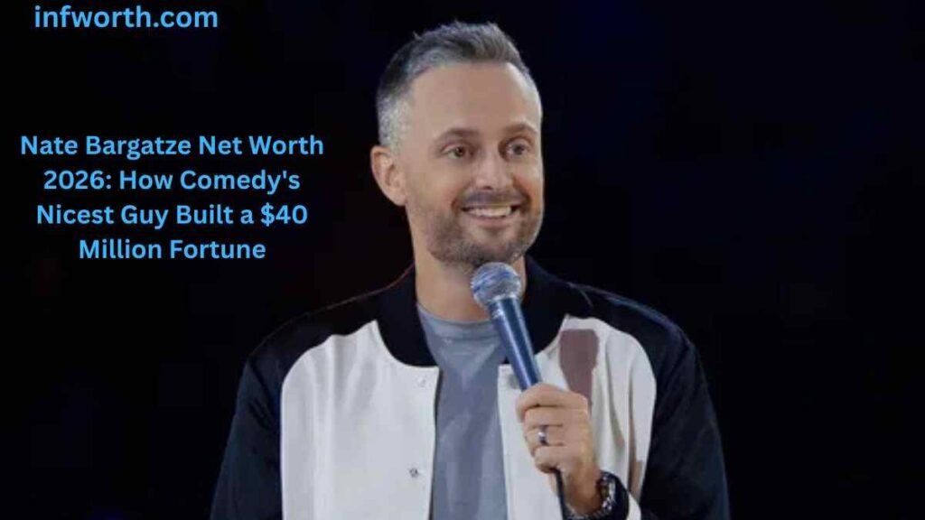 Nate Bargatze Net Worth 2026 and comedy career fortune
