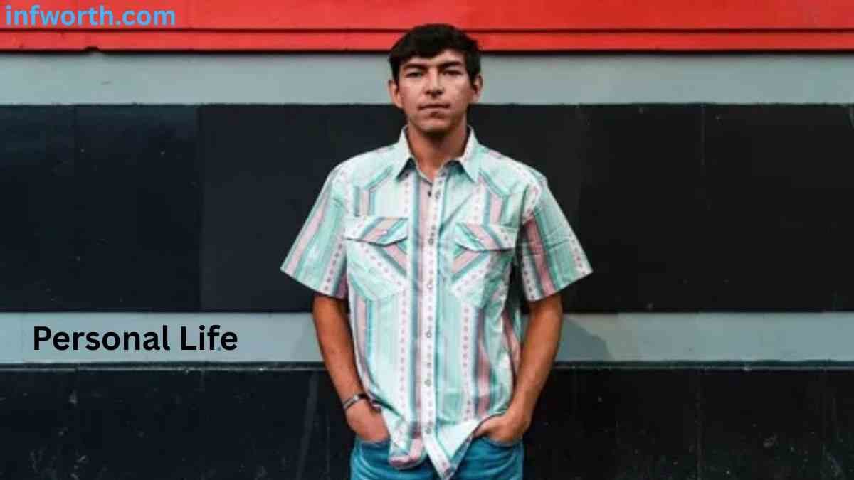 Wyatt Flores Net Worth – Wyatt Flores standing in a casual outfit during his personal life