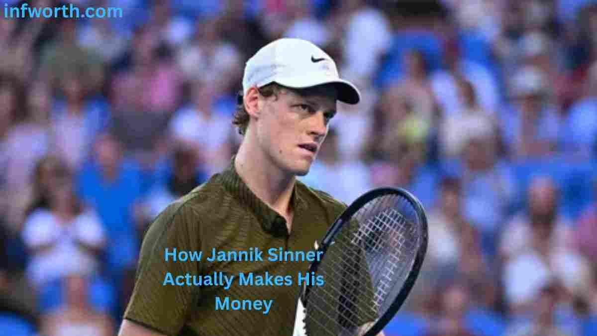 Jannik Sinner holding his tennis racket on the court – Jannik Sinner Net Worth 2026
