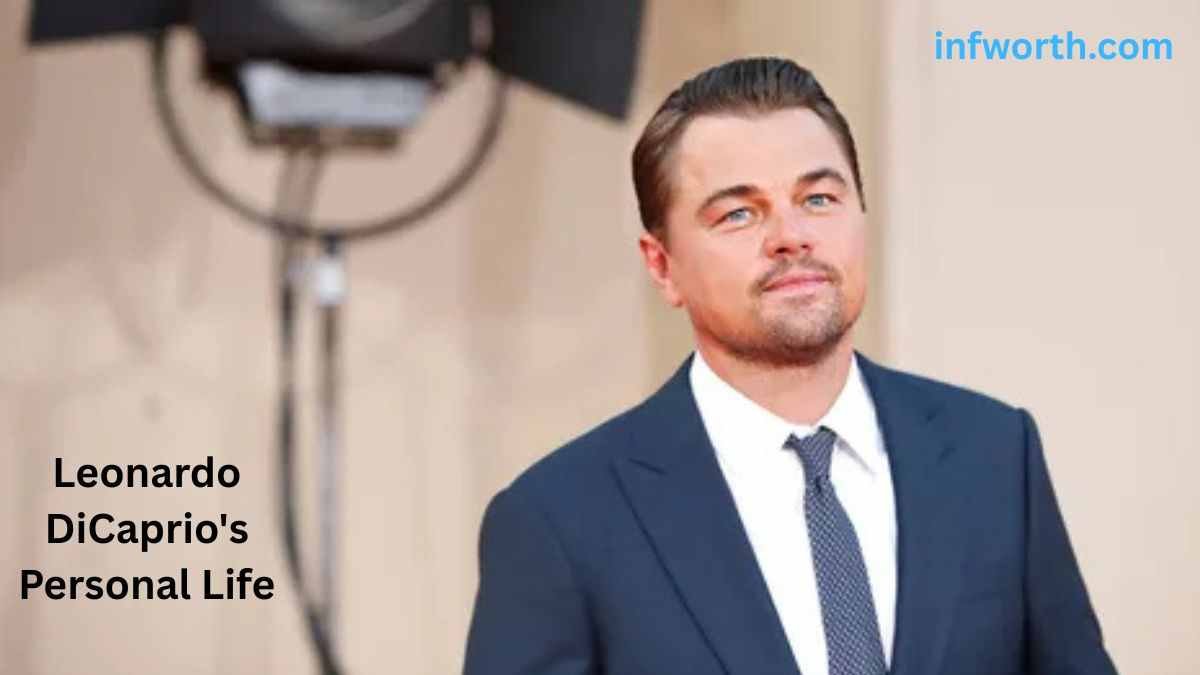 Leonardo DiCaprio Net Worth 2026, actor wearing a navy blue suit and tie