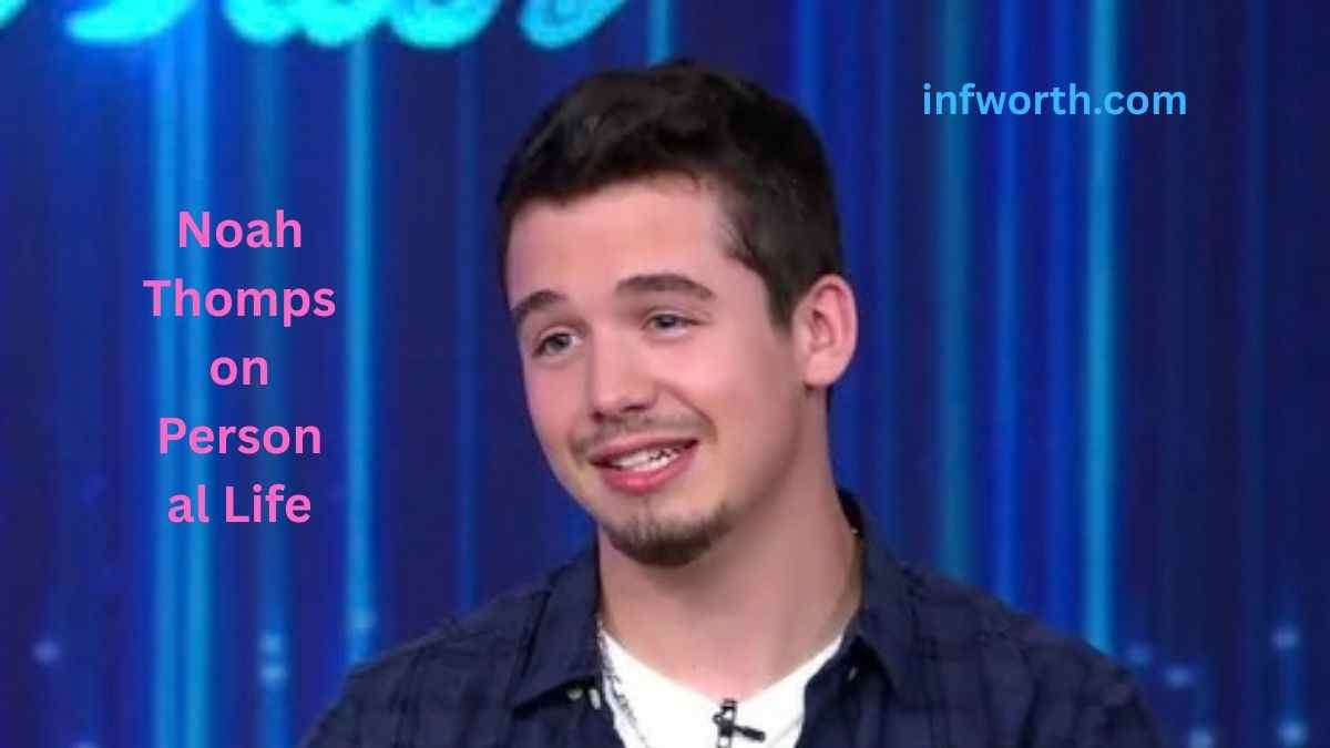 Noah Thompson Net Worth discussing his personal life in an interview