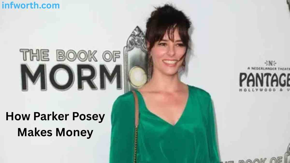 Parker Posey Net Worth – Actress in a green dress at The Book of Mormon event