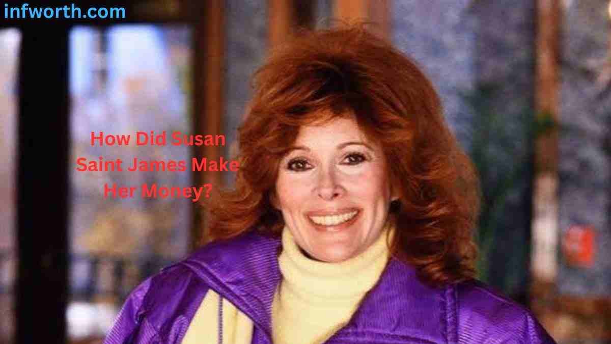 Susan Saint James Net Worth – Actress smiling in a purple jacket while exploring her career earnings